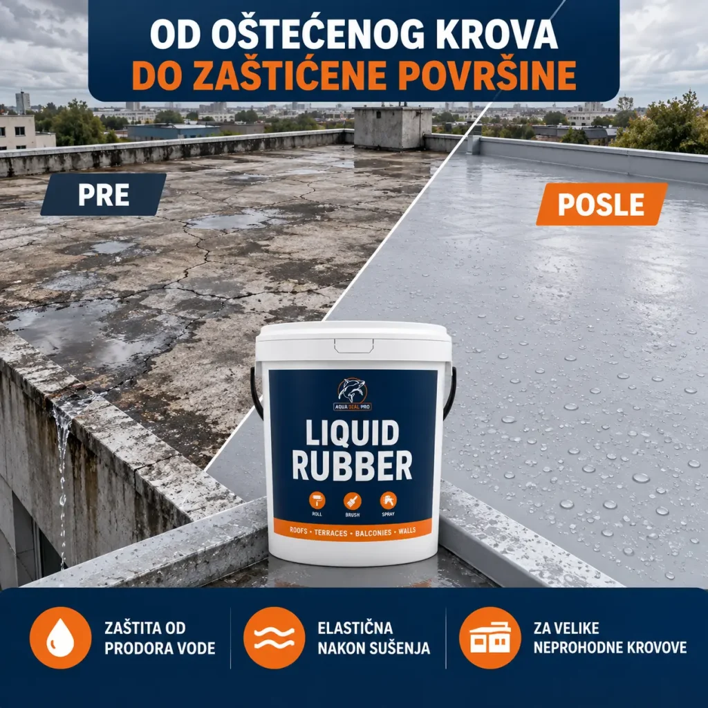 Aqua Steal Pro Srbija 9 bela i siva tecna guma.